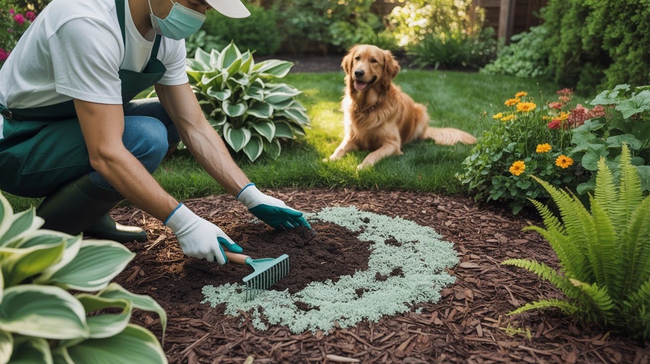 Is White Mold on Mulch Dangerouss