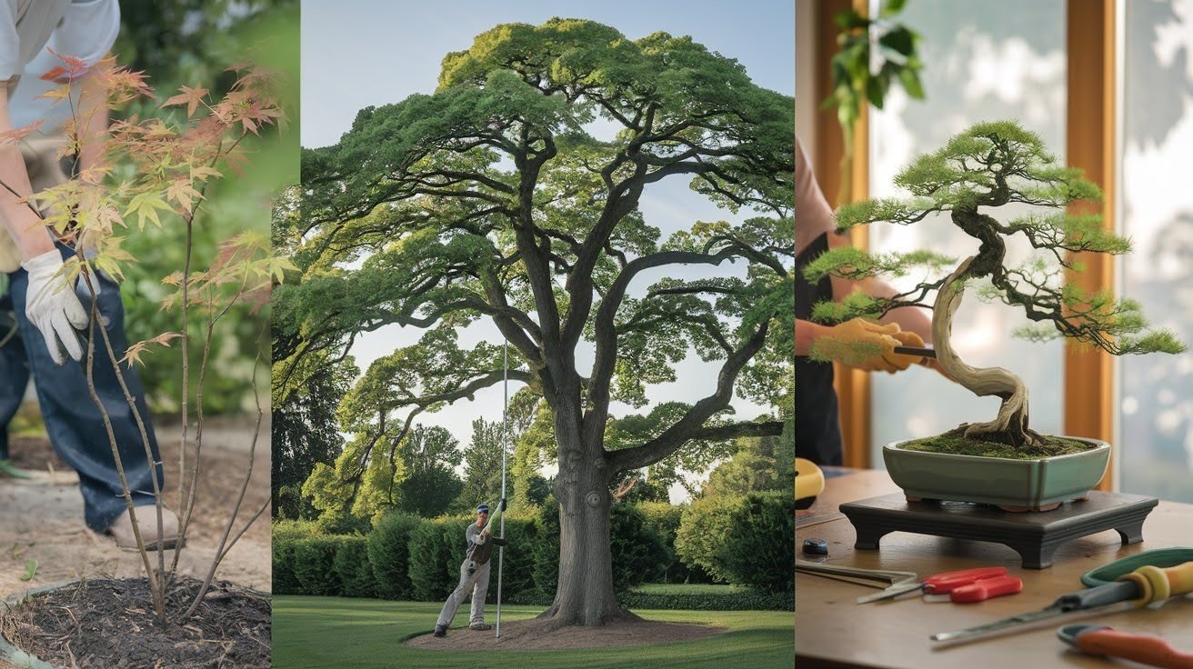 Pruning Maple Trees by Age and Purpose